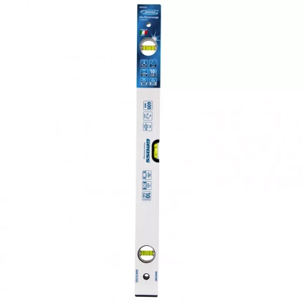 Уровень алюминиевый 600 мм фрезерованный 3 глазка магнитный Gross 33671 купить в Муравленко