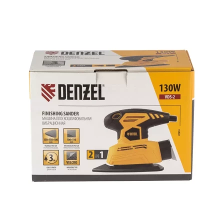 Шлифмашина плоскошлифовальная VDS-2 вибрационная Denzel 27614 купить в Муравленко