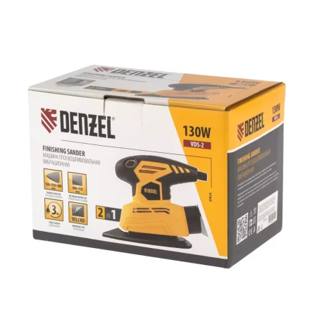 Шлифмашина плоскошлифовальная VDS-2 вибрационная Denzel 27614 купить в Муравленко