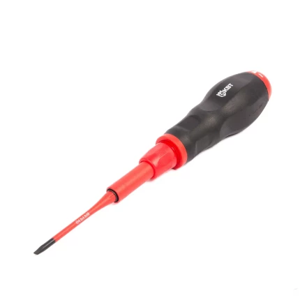 Диэлектрическая динамометрическая отвертка VDE КВТ НИО-3306 со сменными битами SLIM, 6 шт. (90952) купить в Муравленко