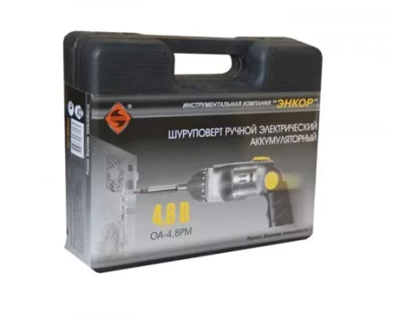 Отвертка аккумуляторная ОА-48РМ кейс+набор 50002 купить в Муравленко