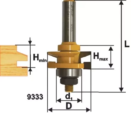 Фреза комб рамочная ф413х26мм хв 12мм 9333 купить в Муравленко