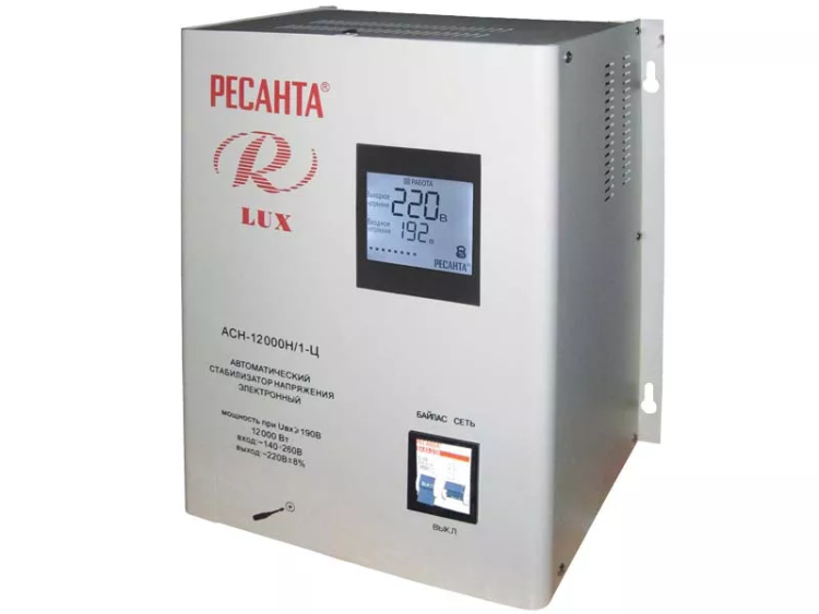 Стабилизатор АСН-12000 Н/1-Ц Ресанта Lux купить в Муравленко