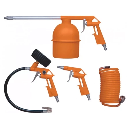 Набор пневмоинструментов Кратон ATS-02 4 пр. 3 01 02 037 купить в Муравленко