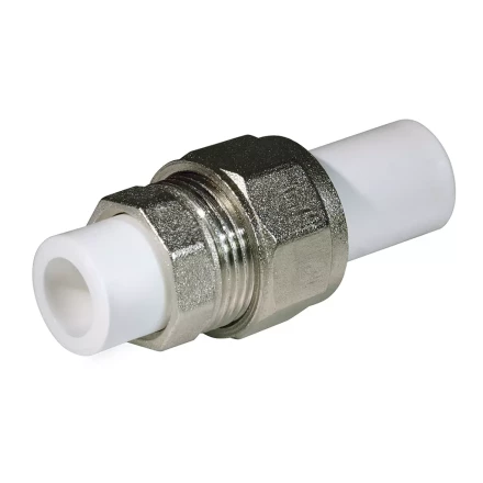 Соединение разборное PP-R 32 мм белое (25/50) 45506 купить в Муравленко