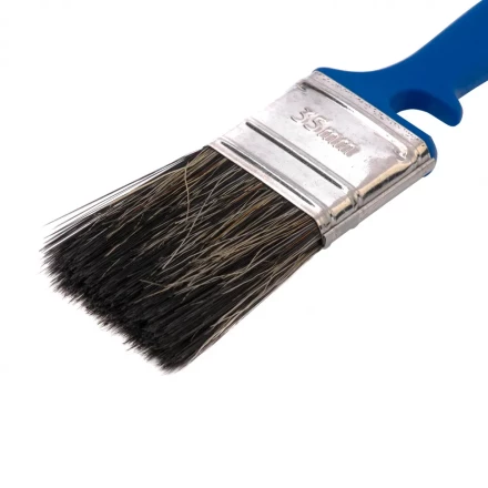 Кисть флейцевая для водных красок, 35x10 мм, смешанная щетина, пластиковая рукоятка// Matrix 833457 купить в Муравленко