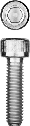 ЗУБР DIN 912, кл. пр. 8.8, М6 х 25 мм, цинк, 5 кг, винт с внутренним шестигранником, Профессионал (30318-06-025) купить в Муравленко