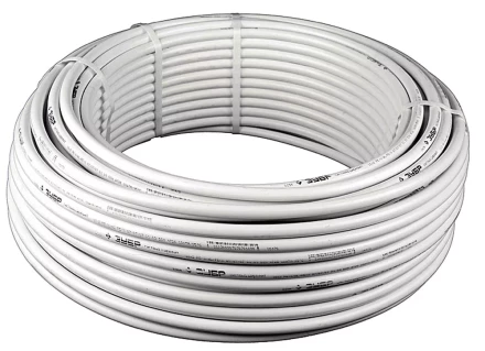 Труба металлопластиковая ЗУБР &quot;ШиреФит&quot;, 26мм, толщ стенки 3мм, мет. слоя 0,5мм, макс. давл/ 10атм при т-ре 95°С, 50 м 51455-26 купить в Муравленко