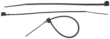 Хомуты ЗУБР нейлоновые, в п/э пакете, тип 7, черные, 4,8ммх400мм, 25шт 4-309037-48-400 купить в Муравленко