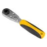Ключ-трещотка для бит 1/4" Denzel 11633, 52 зуба, CrMo, адаптер для торцевых головок Denzel купить в Муравленко