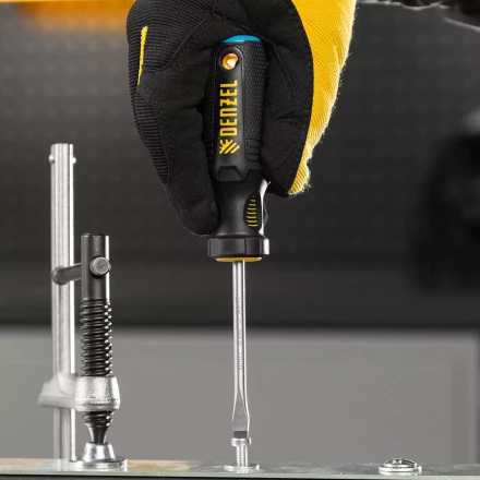 Набор отверток 5 шт Denzel, PH+SL, S2, 3к рукоятка, 122157 купить в Муравленко