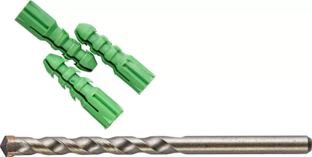 Набор STAYER Свeрла &quot;MASTER&quot; по бетону, 10мм, с дюбелями, 11 предметов 29111-H11-10 купить в Муравленко