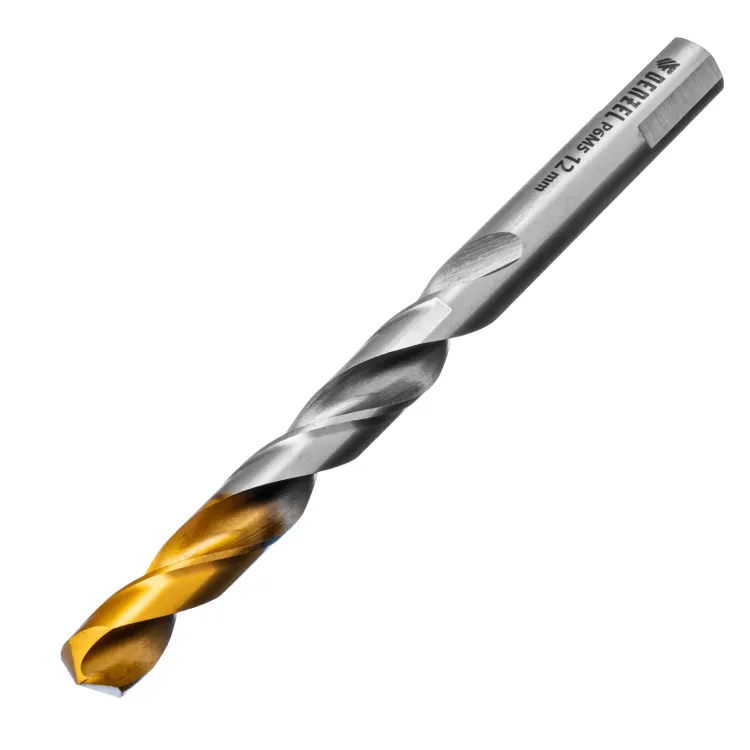 Сверло спиральное по металлу Denzel,  12 x 151 мм, Р6М5, Golden Tip 718244 купить в Муравленко