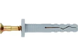 Дюбель-гвоздь полипропиленовый с потайным бортиком 6х60 мм 200 шт СИБРТЕХ 42125