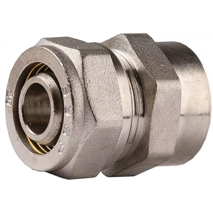 Соединитель ЗУБР с внутренней резьбой, цанга-гайка, 3/4&quot;х20х2,0 мм, никель 51402-20-3/4 купить в Муравленко