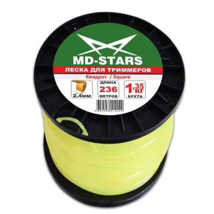Леска для триммера SQUARE (квадрат) катушка 3,5ММХ109М купить в Муравленко