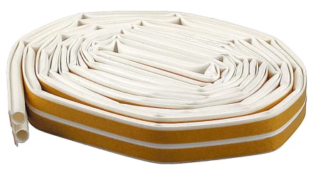 Уплотнитель ЗУБР силиконовый самоклеящийся профиль &quot;O&quot;, белый, 16м 4-40925-016 купить в Муравленко