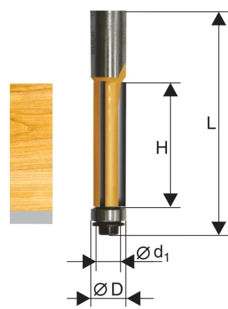 Фреза кромочная прямая ф127х25мм хв 12мм 10652 купить в Муравленко