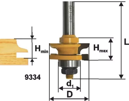 Фреза комб рамочная ф413х26 хв 12мм 9334 купить в Муравленко