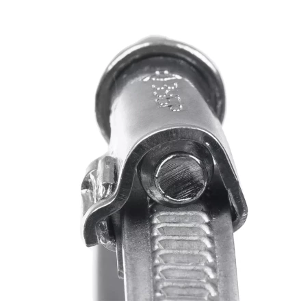 ЗУБР Х-9Н, 12 - 22 мм, накатная лента 9 мм, цинк, 50 шт, червячный хомут (37807-22) купить в Муравленко