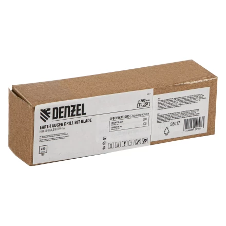 Нож шнека для грунта ER-200, диаметр 200 мм, комплект 2 шт Denzel 56017 купить в Муравленко