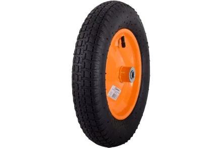 Колесо пневматическое Вихрь КТ-360-16 (360 мм, d 16мм) для тачки 65-1 73/7/4/7 купить в Муравленко