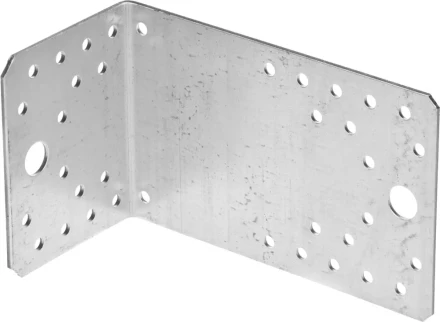 Крепежный уголок ЗУБР &quot;МАСТЕР&quot; асимметричный, 90х70х140мм, 20шт 310155-90 купить в Муравленко