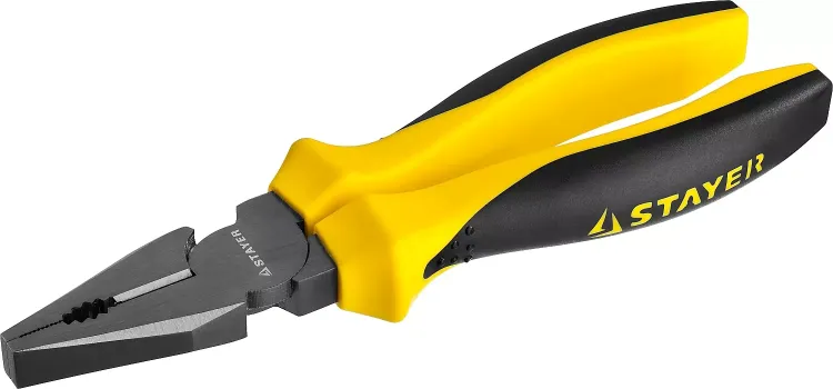 Плоскогубцы комбинированные STAYER "PROTech", эксцентриковое расположение шарнира, 200мм 22027-1-20_z02 купить в Муравленко