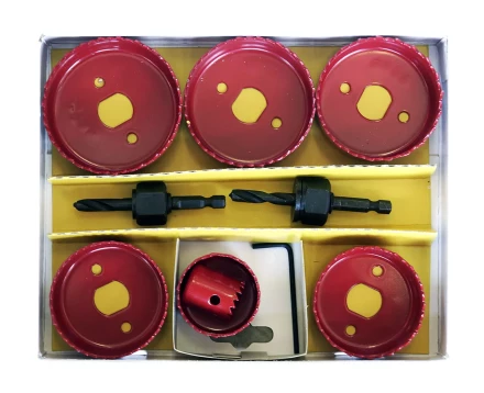 Набор коронок для дерева 9 предметов Энкор 19158 купить в Муравленко