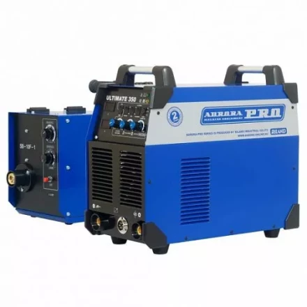 Инверторный сварочный полуавтомат ULTIMATE 350 IGBT с горелкой  подающий закрытый SB-10F пакет проводов  НАКС 2 штки Aurora-Pro купить в Муравленко