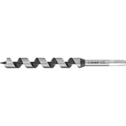 ЗУБР. Сверло по дереву, спираль Левиса, HEX хвостовик, 20х235мм 2948-235-20