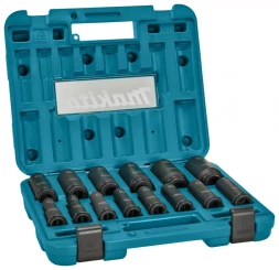 Набор ударных головок Impact Black Makita 1/2, 14 шт Makita E-16586