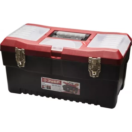 Ящик ЗУБР &quot;МАСТЕР&quot; пластмассовый для инструмента, 48,2x27,9x25,4см, 19&quot; 38324_z01 купить в Муравленко