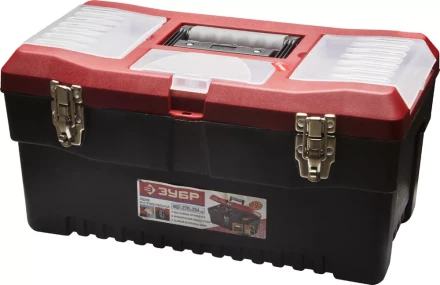 Ящик ЗУБР &quot;МАСТЕР&quot; пластмассовый для инструмента, 48,2x27,9x25,4см, 19&quot; 38324_z01 купить в Муравленко
