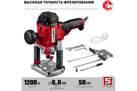ЗУБР 1200 Вт, 50 мм, универсальный фрезер (ФМР-1200) купить в Муравленко