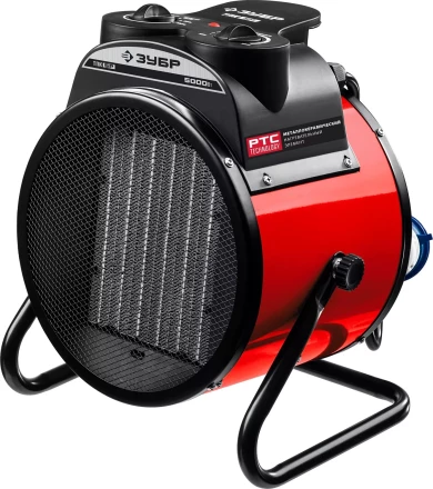 ЗУБР 5 кВт, электрическая тепловая пушка (ТПК-5Р) купить в Муравленко