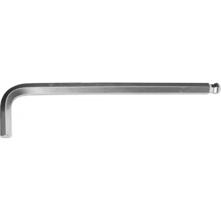 Ключ KRAFTOOL &quot;INDUSTRIE&quot; имбусовый, длинный c шариком, Cr-Mo, хромосатинированное покрытие, HEX 19 27437-19 купить в Муравленко