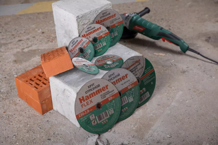 Круг отрезной HAMMER 125х2х22 упак. 25 шт. купить в Муравленко