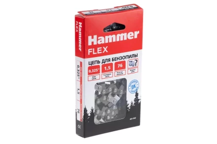 Цепь пильная HAMMER 0,325&#039;&#039;-1,5мм-76зв купить в Муравленко