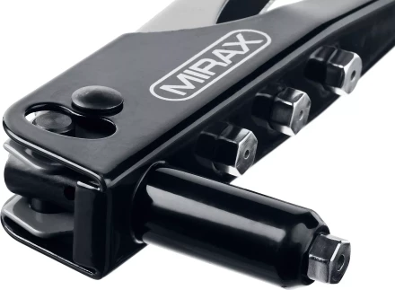 Заклепочник, MIRAX 31033, для алюминиевых заклепок d=2,4 / 3,2 / 4,0 / 4,8 мм, длина 225мм 31033_z01 купить в Муравленко
