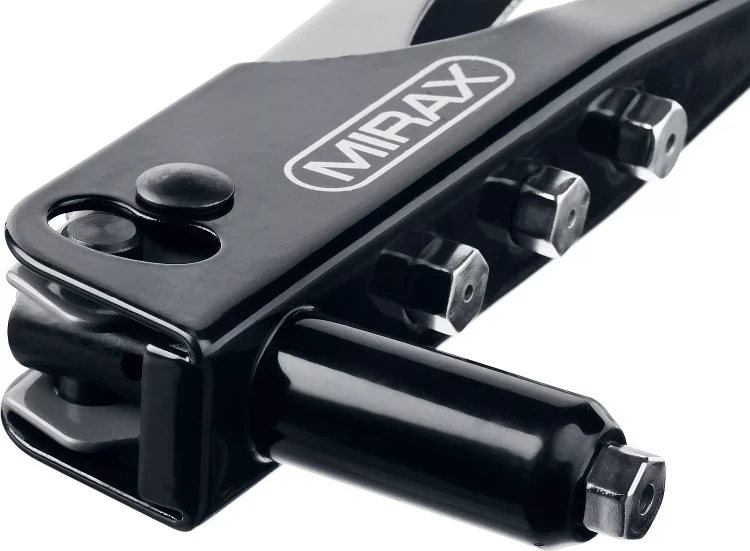 Заклепочник, MIRAX 31033, для алюминиевых заклепок d=2,4 / 3,2 / 4,0 / 4,8 мм, длина 225мм 31033_z01 купить в Муравленко