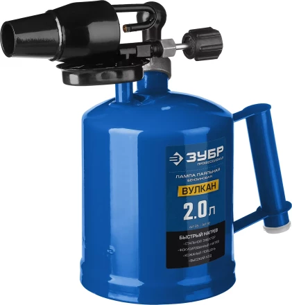 ЗУБР. Лампа паяльная ВУЛКАН ВК-20, стальная, 2,0 л 40652-2.0 купить в Муравленко
