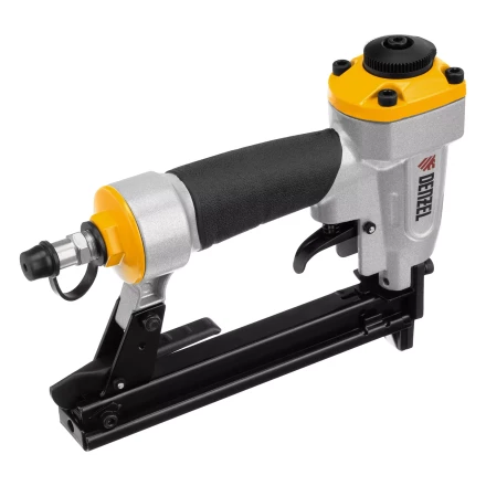 Степлер пневматический Denzel  PS8016 для прямоугольных скоб 21GA от 6 до 16 мм 57400 купить в Муравленко