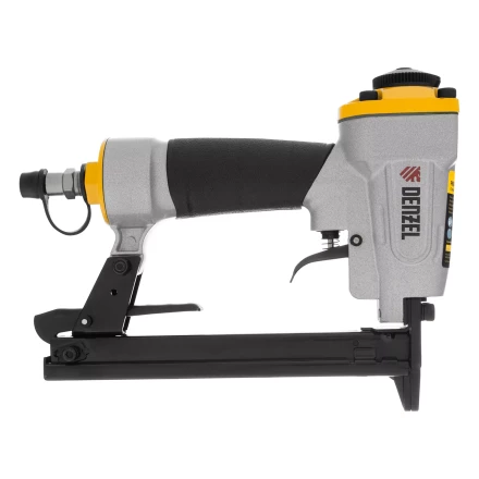 Степлер пневматический Denzel  PS8016 для прямоугольных скоб 21GA от 6 до 16 мм 57400 купить в Муравленко