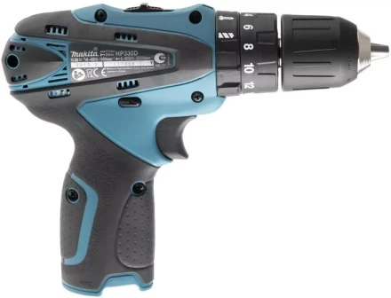 Дрель-шуруповерт аккумуляторная Makita HP330DZ ударный (без АКБ и ЗУ) купить в Муравленко