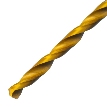 Сверло спиральное по металлу 2,5 х 95 мм Р6М5, Golden Tip, удлиненное, 2шт. Denzel 718246 купить в Муравленко