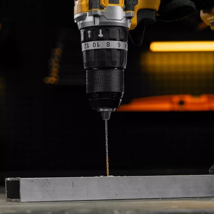 Сверло спиральное по металлу 2,5 х 95 мм Р6М5, Golden Tip, удлиненное, 2шт. Denzel 718246 купить в Муравленко