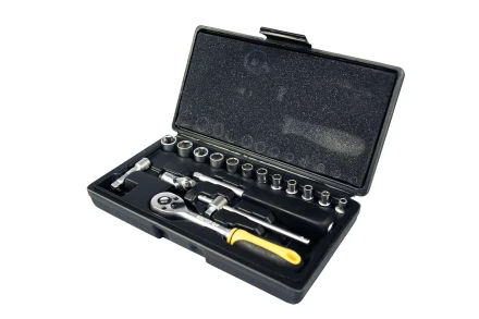 Набор головок 1/4 17 предметов Энкор 20775 купить в Муравленко