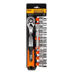 Набор автоинструмента КВТ НАИ-02/12 1/2&quot;, 12 предметов (78669)