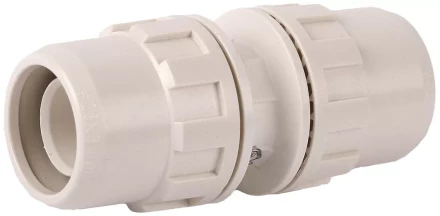 Соединитель ЗУБР &quot;ШиреФит&quot; &quot;штуцер с гайкой - штуцер с гайкой&quot;, 20мм 51490-20 купить в Муравленко